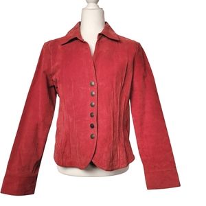 Stein Mart Suede Leather Jacket - Size Medium